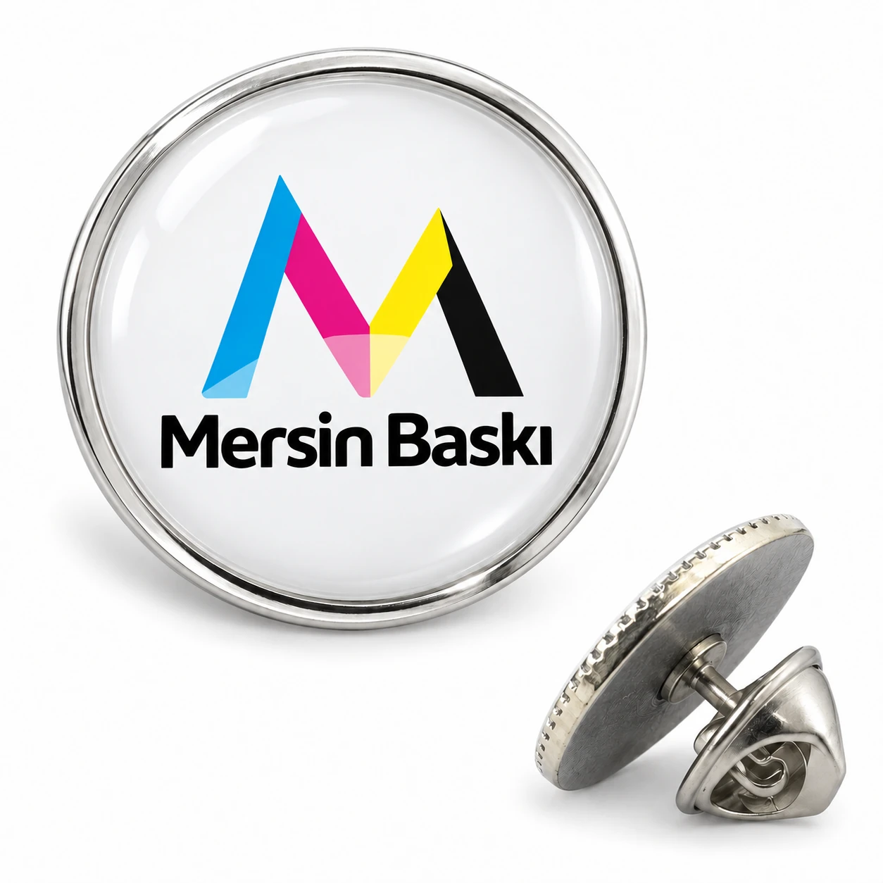 Yuvarlak Rozet – Mersin Baskı logolu ürün görseli
