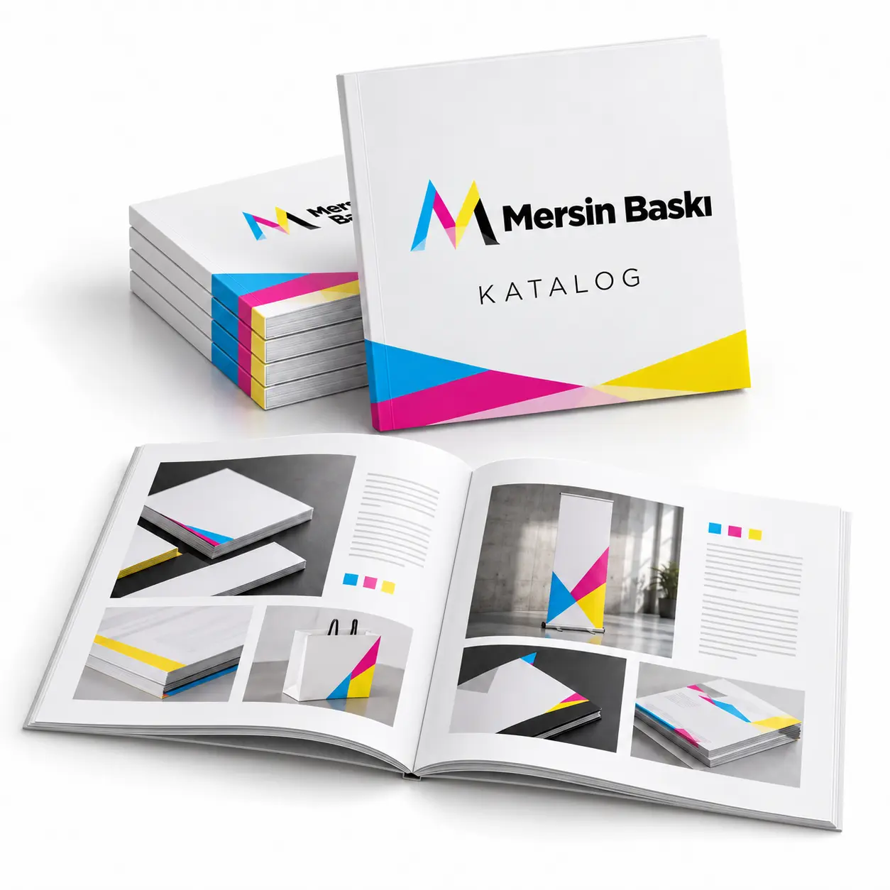 Özel Ölçü Katalog – Mersin Baskı logolu katalog ürün görseli
